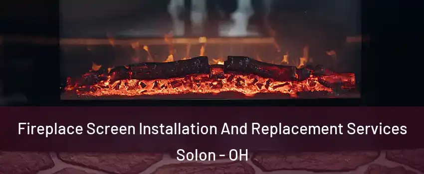  Fireplace Screen Installation And Replacement Services Solon - OH