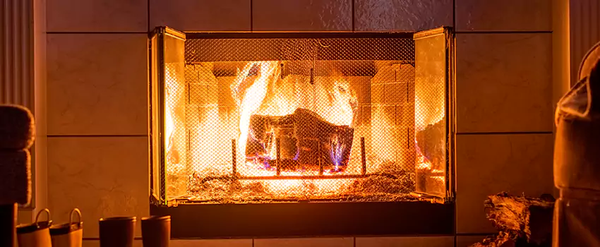 Mendota Hearth Landscape Fireplace Installation in Solon, Ohio