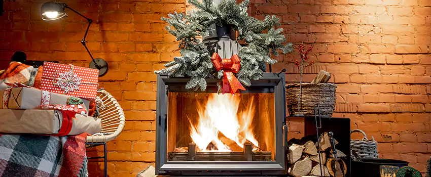 Travis Industries Linear Gas Fireplace Installation in Solon, Ohio