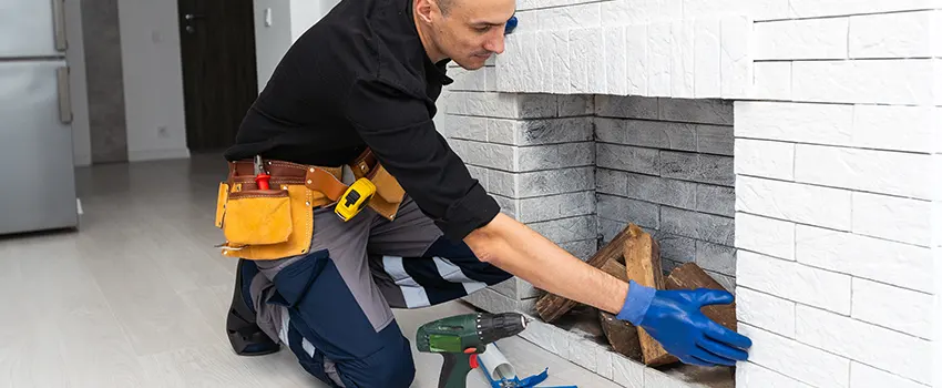 Fireplace Damaged Damper Frame Repair Services in Solon, Ohio
